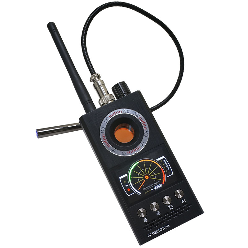 K68 類比無線訊號掃描器+鏡頭發現器+GPS強力磁鐵探測器 反針孔 反偷拍 反監聽 反竊聽 GL-i26c