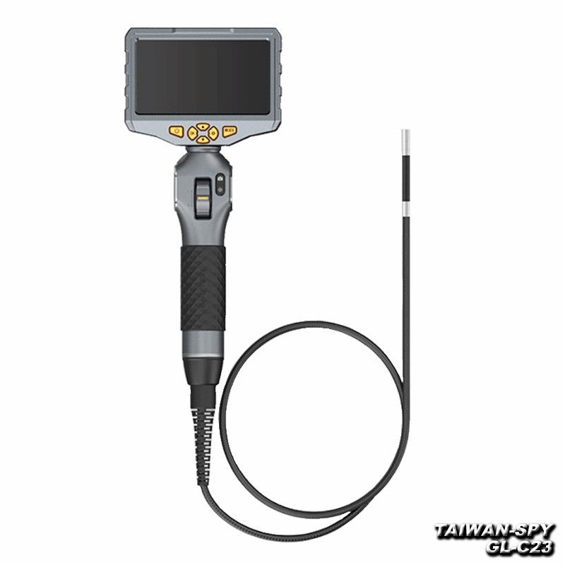 GL-C23 雙向彎曲360度 6.2mm 8.5mm 工業管道內視 救災 蛇管錄影機 5寸螢幕 1.5米