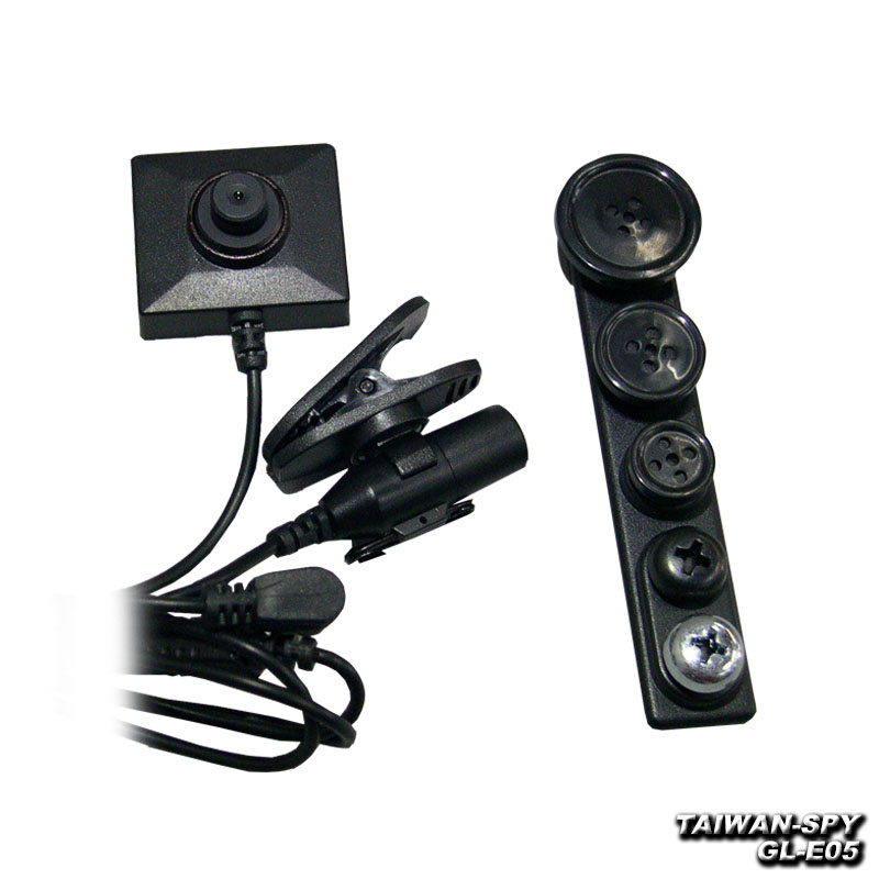BU-19(GL-E05)鈕釦型針孔攝影機 Sony CCD Spy camera