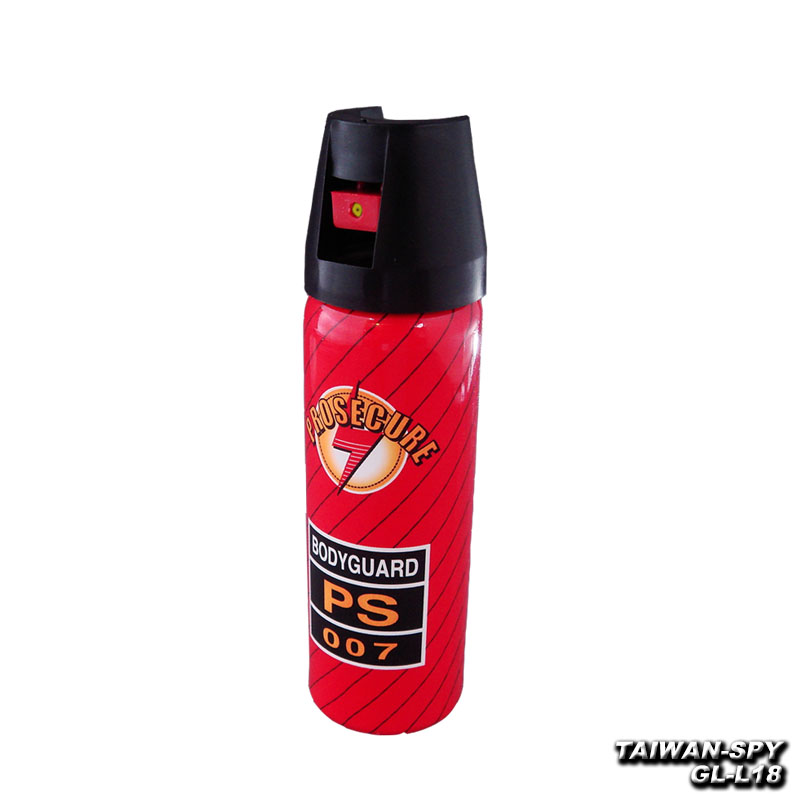 GL-L18 水柱狀 警用防護型辣椒噴霧器 60ml 可噴3公尺